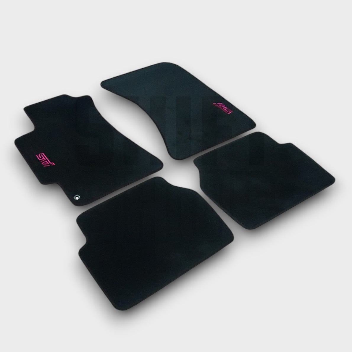 Custom-made mats compatible with Subaru BRZ